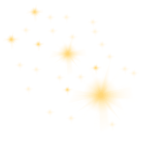 Glowing starburst pattern against black background